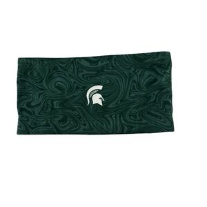 ZooZatz Michigan State Spartans Green Marble Swirl Tube Top Womens Medium ZH0314